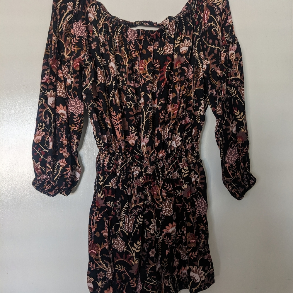 Free People Floral Romper - Picture 4 of 6